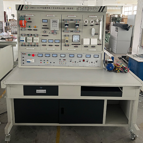 中级维修电工技能考核实验台(图1) 中级维修电工技能考核实训台,机构系统动力学调节速度实训装置